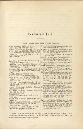 Namensverzeichnis.
