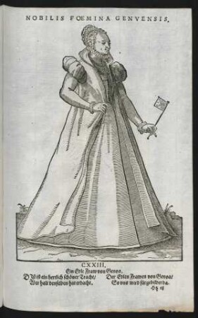 Nobilis Foemina Genuensis.
