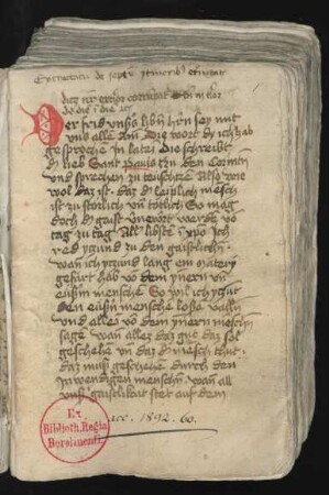 Von den siben reisen der ewigkeit (Predigtreihe)