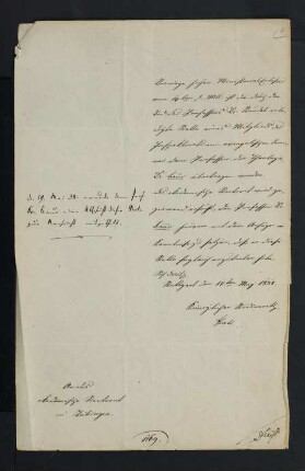 Inspektorat Baur 1837-1838