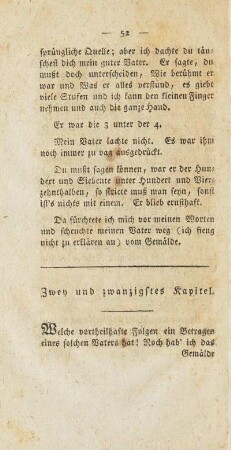 Zwey und zwanzigstes Kapitel
