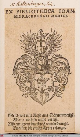 Wappen des Johannes Ratzenberger