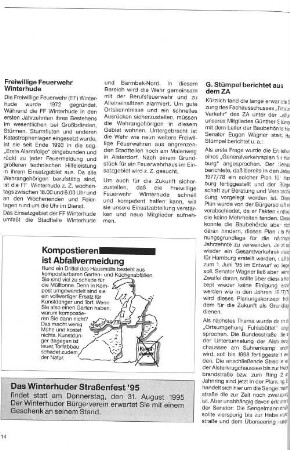 G. Stümpel berichtet aus dem ZA