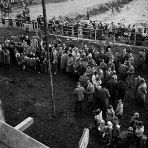 Marktplatz: Richtfest des Rathausgebäude: Gäste