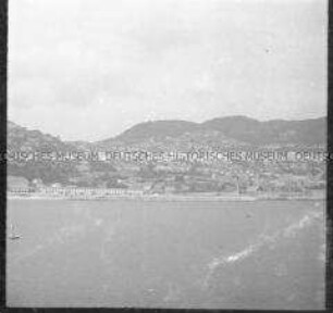 Blick auf die Riviera, Italien