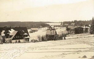 Oberbärenburg, Ortsansicht : Oberbärenburg (Altenberg-Bärenburg). Ortsteilansicht