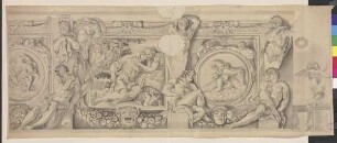 Ausschnitt Deckenmalerei, Diana und Endymion, Galleria Farnese, Rom