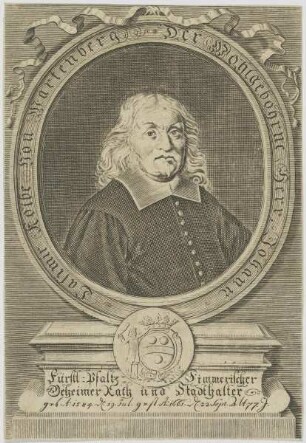 Bildnis des Johann Casimir Kolbe von Wartenberg
