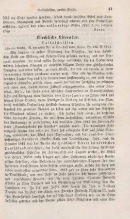 41-65 Kirchliche Literatur