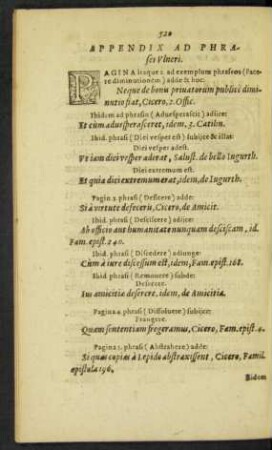 Appendix Ad Phrases Ulneri.