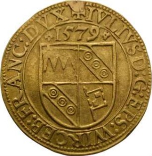 Münze, 2 Goldgulden, 1579