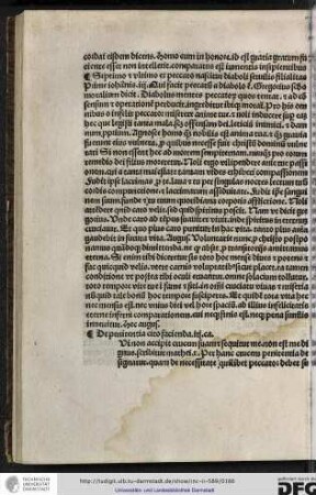 De penitentia cito facienda, iii capitulum.