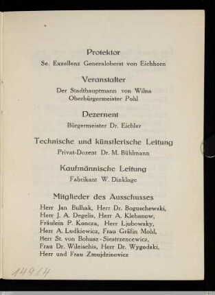 Allgemeine Informationen