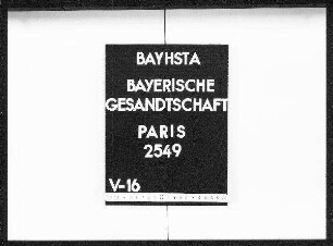 Emrich, Katharina, aus Zweibrücken, mit Leclerc, Arthur Jean Baptiste, beide in Versailles