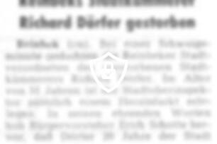 Reinbeks Stadtkämmerer [Name maskiert] gestorben