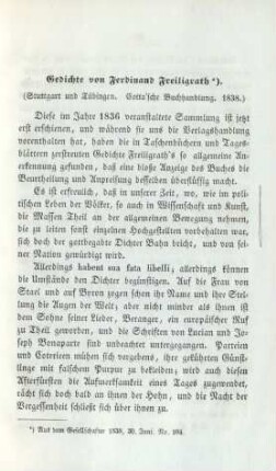 Gedichte von Ferdinand Freiligrath