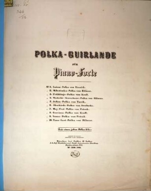 Polka-Guirlande : für Piano-Forte. 5, Julien-Polka von Turek