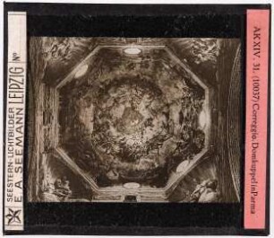 Correggio: Domkuppel in Parma (Reihe AK XIV, Bild Nr. 31, Seestern-Nr. 10037)