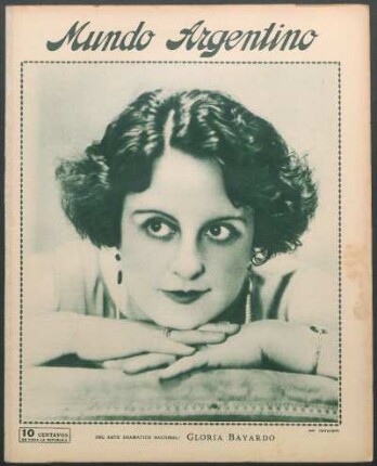 Del arte dramático nacional: Gloria Bayardo [Fotografía]
