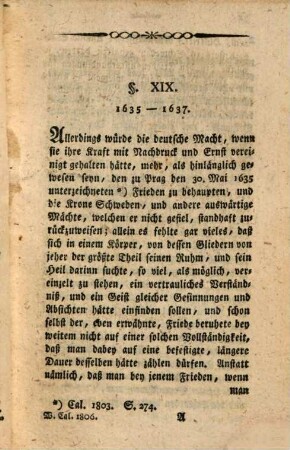 Historischer Calender. 1806, 1806