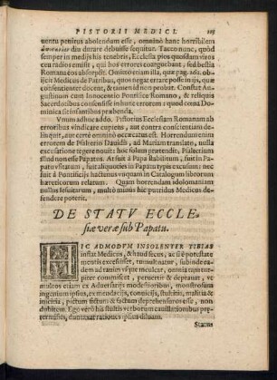 De Statu Ecclesiae verae sub Papatu.