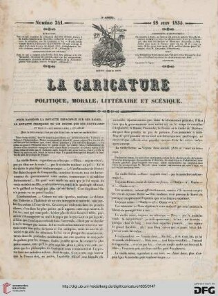Numéro 241 (18 Juin 1835) Planche 500-501