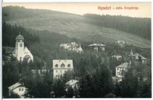 Kipsdorf. Blick auf Kipsdorf