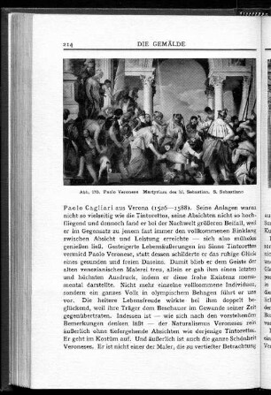 Abb. 170. Paolo Veronese Martyrium des hl. Sebastian. S. Sebastiano