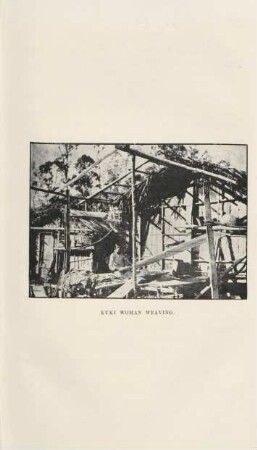 Kuki woman weaving