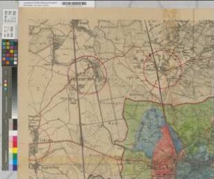 [Siedlungsplan für Ratingen und das Eingemeindungsgebiet Eckamp und Schwarzbach].