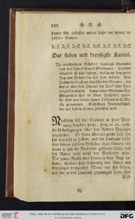 Das sieben und dreyßigste Kapitel