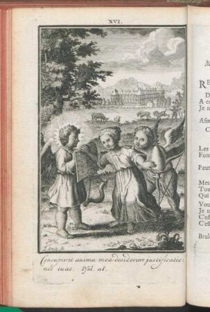 XVI. [Mon ame a désiré avec une grande ardeur vos ordonnances.]