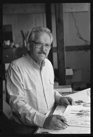 Johannes Hempel (sorb. Jan Hempel, 1917-1998) Dresden; sorb. Künstler, Bühnenbildner, Trickfilmer