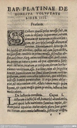 De lactucis conditis. Caput I.