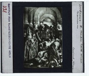 Jordaens, Der hl. Martin heilt einen Besessenen (Brüssel KMSK Inv. 118)