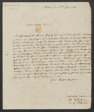 Brief an Jacob Grimm : 13.07.1842