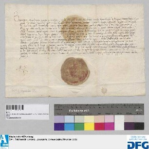 Markgräfin Barbara von Mantua quittiert der Stadt Nürnberg über 1000 fl. von ihrem Vater dem Markgrafen Johann von Brandenburg ererbtes Leibgeding.