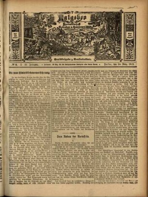 Ausgabe vom Sonntag, den 24. März 1912.