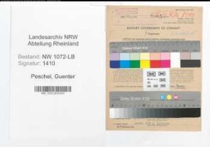 Entnazifizierung Guenter Peschel , geb. 27.07.1903 (Postbeamter)