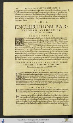 Enchridion Parvulorum