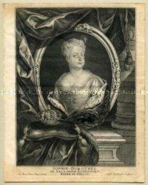 Sophie Dorothea, Königin von Preußen, Ehefrau von Friedrich Wilhelm I. (Soldatenkönig)