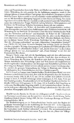Bussche, Hendrik van den :: Im Dienste der "Volksgemeinschaft", Studienreform im Nationalsozialismus am Beispiel der ärztlichen Ausbildung, (Hamburger Beiträge zur Wissenschaftsgeschichte, 4) : Hamburg, Reimer, 1989
