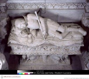 Grabmal des Vizekönigs Ramon de Cardona, Ramon de Cardona (Porträt) und Seethiasos