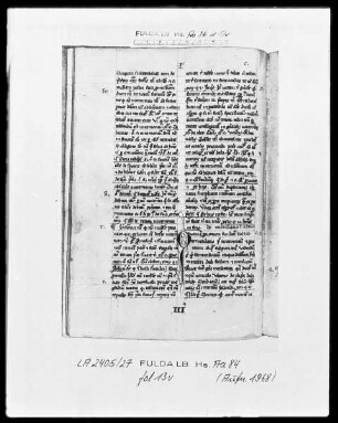 Raimundus de Pennaforte, Summa de poenitentia — Initiale Q, Folio 13verso