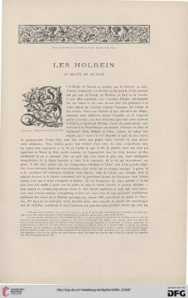 10: Les Holbein au Musée de Munich