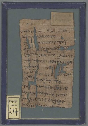Papyrus - BSB Pap.graec.mon. 287