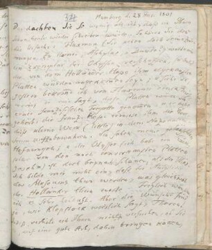 Nr.34-36: Hamburg, 28.7.1801