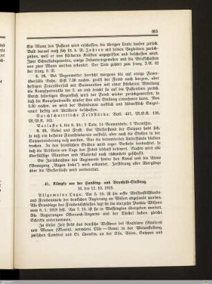 41. Kämpfe vor der Hunding- und Brunhild-Stellung