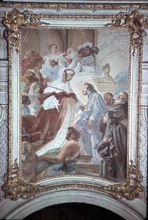 Sankt Emmeram vor dem Bayernherzog