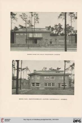 Ein Wohnhaus und Wohnräume von Bruno Paul